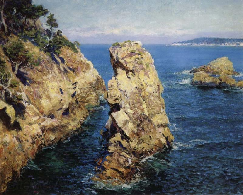 Guy Rose Point Lobos France oil painting art